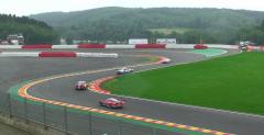 Wypadek Lamborghini Gallardo LP600 GT3 pitlane 24h Spa 2011